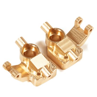 Brass Upgraded Counter Weight Axle Housing for Axial RC Crawler 1/18 UTB18 Capra Unlimited Trail Buggy RTR Upgrade Part (A)