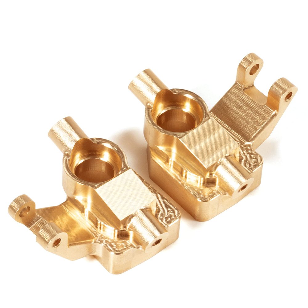 Brass Upgraded Counter Weight Axle Housing for Axial RC Crawler 1/18 UTB18 Capra Unlimited Trail Buggy RTR Upgrade Part (A)