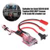 1/10 Scale RC Car Winch, Metal Winch with Remote Controller, Suitable for Axial SCX10 AX10 Tamiya CC01 HSP Traxxas 1/10 Scale RC Crawler Car, Winch Electric Rc 1/10 Crawler Sound Kit 1 10 Trailer view 2