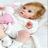 Pinky Lifelike Reborn Baby Dolls 24inch Realistic Soft Vinyl Newborn Baby Dolls Real Life Toddler Doll Toy for Kids Age 3+ view 4