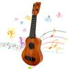 Kids Toy Ukulele Guitar,Classical 17inch 4 String Mini Children Guitar with Pick,Educational Musical Instrument Toy for Toddlers and Preschoolers view 1
