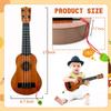 Kids Toy Ukulele Guitar,Classical 17inch 4 String Mini Children Guitar with Pick,Educational Musical Instrument Toy for Toddlers and Preschoolers view 2
