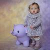 Pinky Realistic Look Reborn Baby Dolls 24 inch 61cm Lifelike Newborn Baby Doll Silicone Adorable Toddler Doll Toy view 2