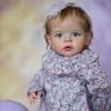 Pinky Realistic Look Reborn Baby Dolls 24 inch 61cm Lifelike Newborn Baby Doll Silicone Adorable Toddler Doll Toy view 3