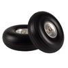 Rubber Wheel Tire Aluminum Hub for RC Airplane Model 2.75/3 /4/4.5/5 inch 1 Pair (4 inch) view 1