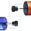 RC Spur Gear with Pinions Gear Set & RC Gearbox Slipper Clutch Eliminator (Red) for 1/10 Traxxas Slash 2WD Rustler Stampede VXL view 4