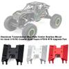RC Car Gearbox Mount Base for Axial RC Crawler 1/18 UTB18 Capra Unlimited Trail Buggy RTR Upgrade Part Transmission Case (Silver Gearbox Holder) view 2