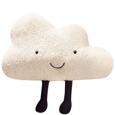 19.7 inch Cute Kawaii Cloud Stuffed Animal Plush Pillow Soft Hugging Body Pillow Novelty Squishy Anime Plushie Toy Gifts for Boys Girls Kids Valentine Christmas Birthday