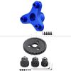 RC Spur Gear with Pinions Gear Set & RC Gearbox Slipper Clutch Eliminator (Navy Blue) for 1/10 Traxxas Slash 2WD Rustler Stampede VXL view 1