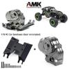 RC Car Gearbox Mount Base for Axial RC Crawler 1/18 UTB18 Capra Unlimited Trail Buggy RTR Upgrade Part Transmission Case (Black Gearbox Holder) view 4