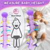 Baby Girl Stuffed Animal Toys with Multi Textures,Rattle,Crinkle,Baby Girl Gift 6 to 12 Months,Infant 3 4 5 7 8 9 Months Old Newborn Toy,Caterpillar-Purple view 4