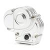 RC Car Gearbox for LCG Chassis Rails for 1Axial RC Crawler 1/18 UTB18 Capra Unlimited Trail Buggy RTR Upgrade Part Transmission Case (Silver Gearbox) view 1