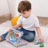 18 Pack Assorted Pull Back Car Toys for Kid with Storage Organizer Box, Mini Model Vehicle Set with Display Case for Child Toddler, Small Play Truck Bulk for Boy and Girl Party Favors, Birthday Gift view 2
