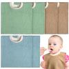 Foaincore 6 Pcs Pullover Baby Bibs Cotton Terry Toddler Absorbent Infant for Feeding and Drooling Towel Bib (Fresh Color) view 1