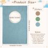 Foaincore 6 Pcs Pullover Baby Bibs Cotton Terry Toddler Absorbent Infant for Feeding and Drooling Towel Bib (Fresh Color) view 2