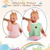 Foaincore 6 Pcs Pullover Baby Bibs Cotton Terry Toddler Absorbent Infant for Feeding and Drooling Towel Bib (Fresh Color) view 4