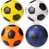 Jerify 4 Pcs 6.5 Inch Kids Foam Soccer Ball Mini Soft Foam Youth Soccer Ball for Kids Teens Adults Indoor Practice and Backyard Play Beach Swimming Pool Sport Sensory Stress Mini Gift view 1