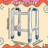 2 Pcs Inflatable Walker Blow Up Toy Inflatable Walker PVC Folding Blow Up Cane Funny Old Age Costume Accessories Dress up for 100th Day of School Halloween Retirement Party Decorations view 2