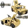 Lollipop United States Army Friction Powered Military Humvee Toy, 1:16 Scale Model Armored Car, Utility Vehicle w/Lights/Sounds view 3