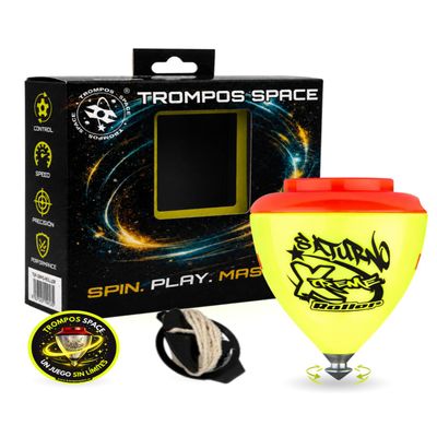 TROMPOS SPACE - Saturn XT Gerardo Montero and Javi De Maria Peonza, Yellow, Medium (SXAMCUER)