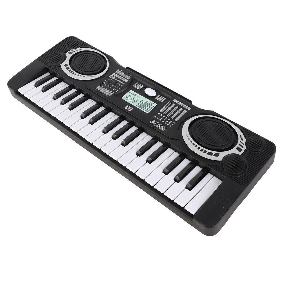 Luqeeg Electric Piano Toy, 37 Keys Piano Keyboard, Musical Instrument Piano Toy Educational Instruments Toddler Keyboard Piano for Beginners Kids Children for Over 3 Years