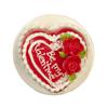 Dolls House Red Heart Shape Be My Valentines Cake Celebration Bakery Accessory view 1