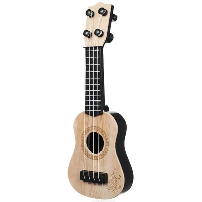 Toddmomy Toy Ukulele for Kids - 4 String Baby Guitar Toy Kids Ukulele Musical Instrument for Toddlers Beginners, Early Education