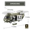 Lollipop United States Army Helicopter Toy, Military Rescue Copter w/Lights, Sound & Accessories, Soldier Transport Aircraft Model, 3+ view 4