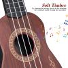 Toddmomy Kids Ukulele Guitar Toy 4 Strings Small Musical Instrument for Toddlers Early Education Beginner Guitar for Kids 9.84 Inch view 2