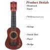 Toddmomy Kids Ukulele Guitar Toy 4 Strings Small Musical Instrument for Toddlers Early Education Beginner Guitar for Kids 9.84 Inch view 3