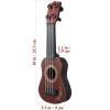 Toddmomy Kids Ukulele Guitar Toy 4 Strings Small Musical Instrument for Toddlers Early Education Beginner Guitar for Kids 9.84 Inch view 4