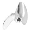 Ejoyous RC Boat Propeller, Aluminium Alloy 2 Blades Propeller RC Marine Prop Boat Accessories Fit for FeiLun FT016 FT007 FT012 FT009 FT011 FT010 FT016 (Silver S) view 2