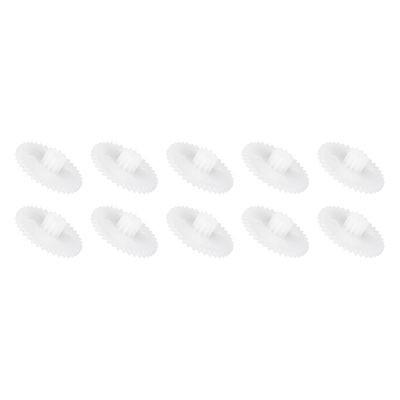 DMiotech 10 Pack 38 Teeth Plastic Gears Model 38102B Reduction Gear Plastic Worm Gears for DIY Cars, Robots, Model Making