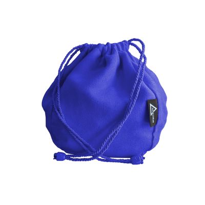 BCW Spectrum Dice Bag - Blue | Holds Over 350 Dice | Durable Faux-Suede Drawstring Bag for D&D, Pathfinder, MTG | Perfect Dice Storage & Transport Solution | RPG & Tabletop Gaming Accessories