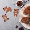 Gyufise 24Pcs Bear Baby Shower Birthday Party Decorations We Can Bearly Wait Cupcake Toppers Table Decoration Photo Booth Props Baby Shower Party Supplies Decorations view 3