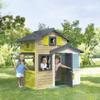 Smoby - 810204 Friends House Evo Children's Garden Shed - Customisable with Smoby Accessories - Post Box - Made in France view 3