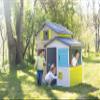 Smoby - 810204 Friends House Evo Children's Garden Shed - Customisable with Smoby Accessories - Post Box - Made in France view 4