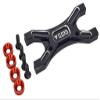 NHX RC Aluminum Wing Mount Cross Brace for Arrma 1/7 Limitless -Black view 1