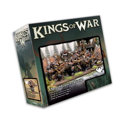 Mantic Games Kings of War 3E: Ogre - Shooters Horde