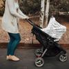 Baby Nursing Cover Carseat Canopy Abstract Black Line Face Breathable Privacy Breastfeeding Scarf Modern Aesthetic Continuous Faces Multi Use Car Seat Covers for Boys or Girls view 3