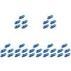 SAFIGLE 35sets Miniature Canoe Model Oars Micro Landscape Decor Tabletop Mini Boat Decor for Homes for Dollhouse Fairy Garden Decoration view 1