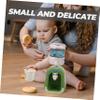 TOYANDONA 2Pcs Lovely Mini Water Dispenser for Kids Cartoon Drinking Water Fountains Miniature Life Play Scene Model Doll House Accessories (Random Pattern) view 4