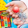 JA-RU Metal Jacks Game with Ball (36 Jax Game Set) 2 Small Bouncy Balls. 90s Toys Nostalgia Vintage Board Games for Kids. Bulk Tween Party Favors & Pinata Filler. 950-36s view 3