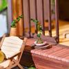 ibasenice Miniatures 1 Set New Craft Childrens Birthday Miniature Style with Furniture Garden Christmas Decoration DIY Toy Year Chinese Day Model Kit Assemble House Mini Room Decoration view 2