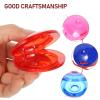 Milisten Castanets Percussion Musical Instruments Kids Educational Toys Colorful Dance Board 2.16X2.16X0.78In Handheld Rhythm Instrument for Child Development view 3