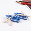 SAFIGLE 5 Sets Mini Boat and Paddles Decor, Resin and Wood Nautical Miniatures for Dollhouse, Garden, Home, Holiday, and Party Decorations, Assorted Colors, 2.36x0.78x0.39 Inches view 3