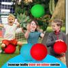 New Bounce Playground Balls for Kids - 5" Sports Ball Set for Toddlers - 3 Pack of Red/Blue/Green - Small Soft Outdoor Balls view 3