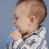 2PCS Baby Remote Control Toy, Soft Silicone Baby Remote Control Shape Teethers Toys for Babies 3 6 12 18 Month(Black + Blue) view 4