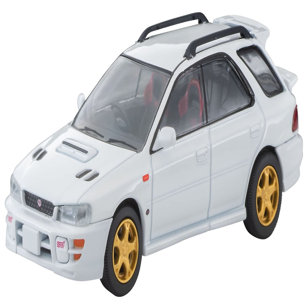 TOMYTEC Tomica Limited Vintage Neo 1/64 LV-N281a Subaru Impreza Pure Sport Wagon WRX STi Version V White 98 Finished Product