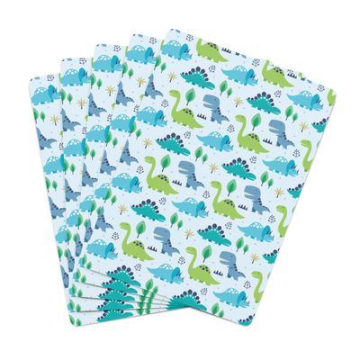 Brian Bula Cute Dinosaur Playing Cards Poker Cards with Cute Dinosaurs: Trex, Triceratops, Stegosaurus and Brontosaurus